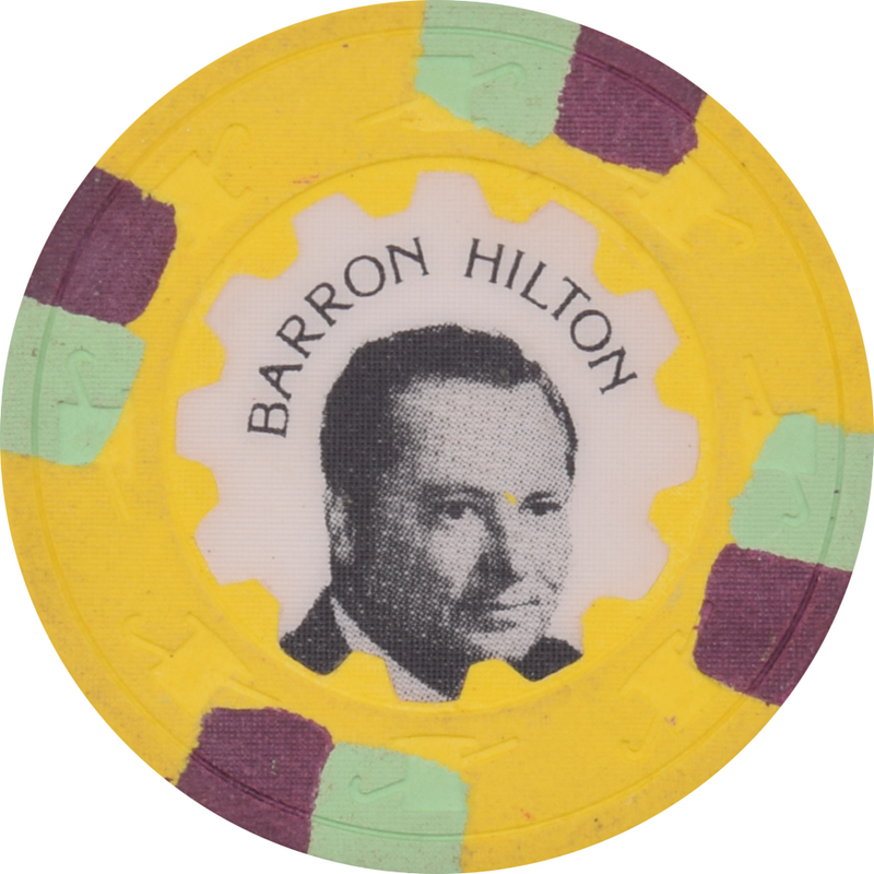 Barron Hilton Las Vegas Paulson Fantasy Yellow Chip