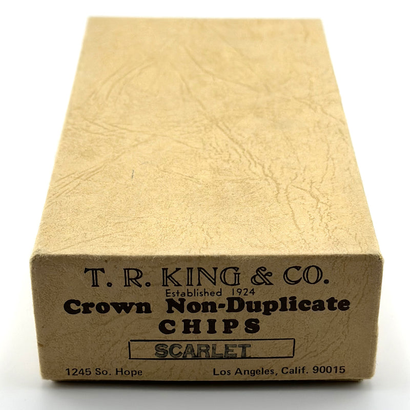 TR King & Co. Used 100 Count Chip Box