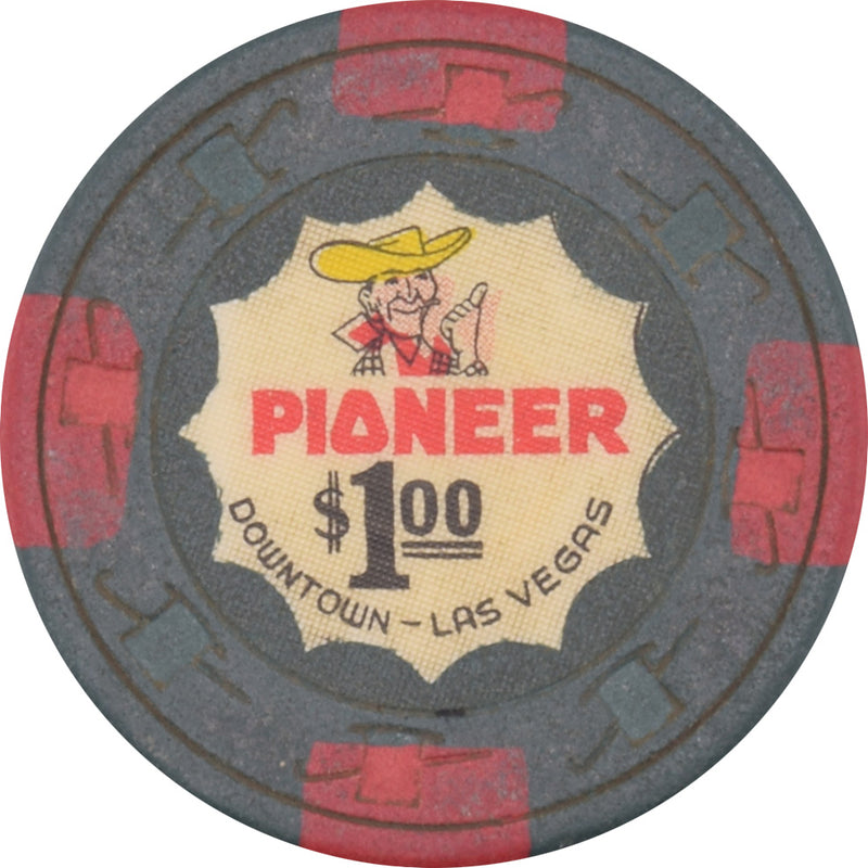 Pioneer Club Casino Las Vegas Nevada $1 Chip 1952