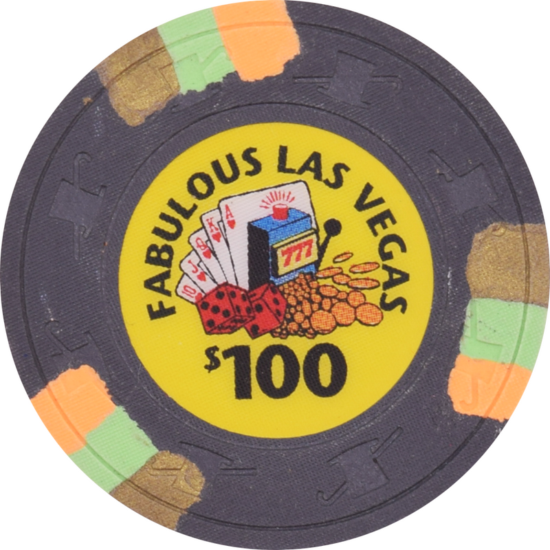 Fabulous Las Vegas $100 Chip Paulson Fantasy