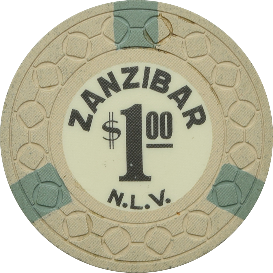 Zanzibar Casino Las Vegas Nevada $1 Chip 1964