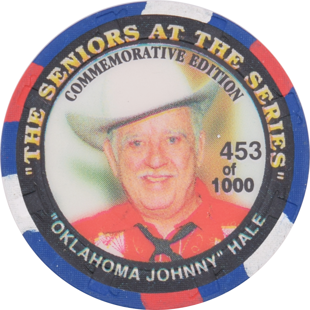 Horseshoe Club (Binion's) Casino Las Vegas Nevada NCV Johnny Hale Senior's WSOP Chip 2001