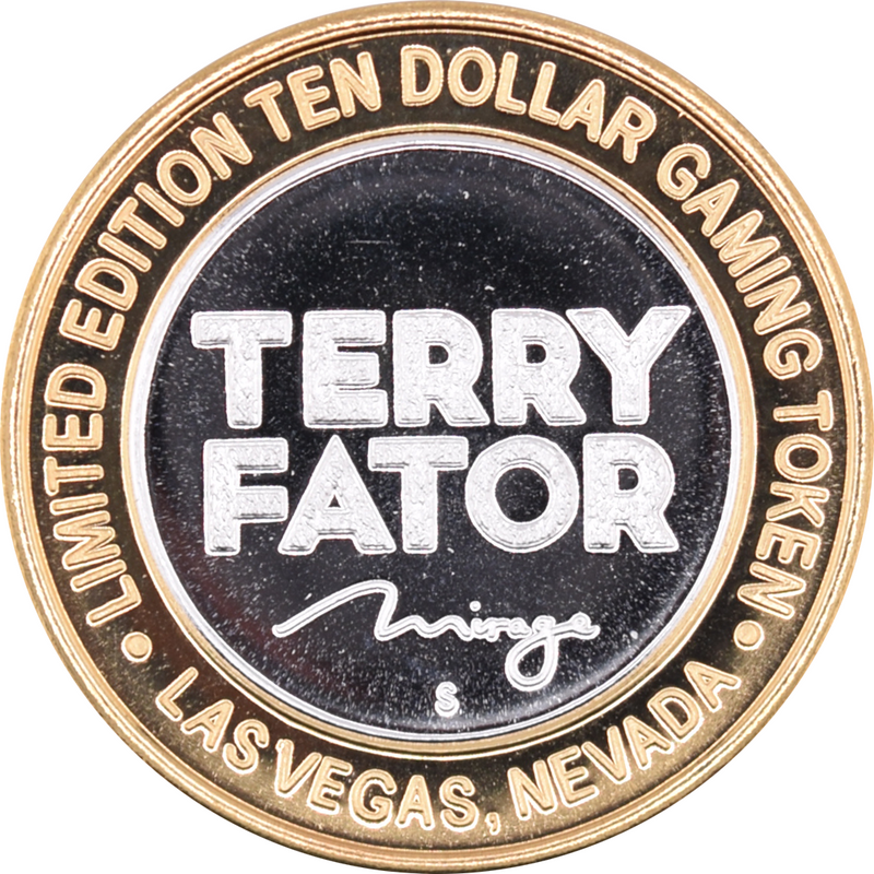 Mirage Casino Las Vegas "Walter" $10 Silver Strike Silver Clad 2011