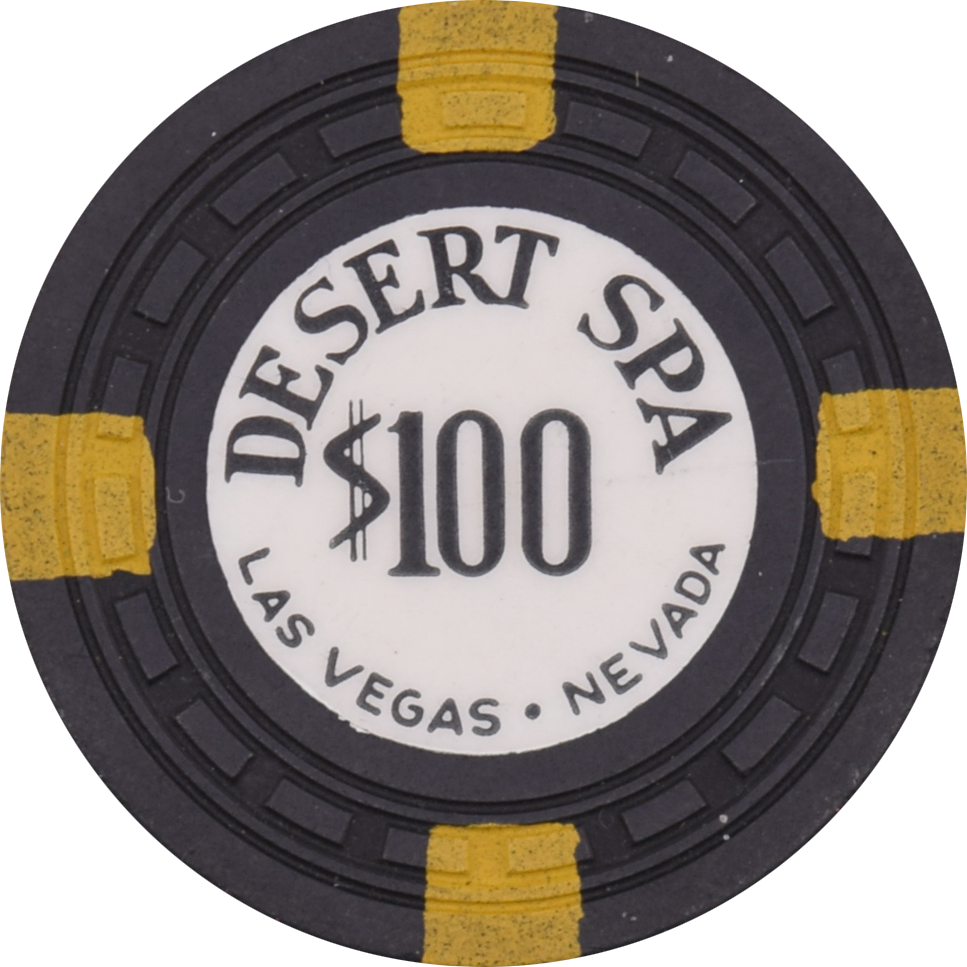 Desert Spa Casino Las Vegas Nevada $100 Chip 1954