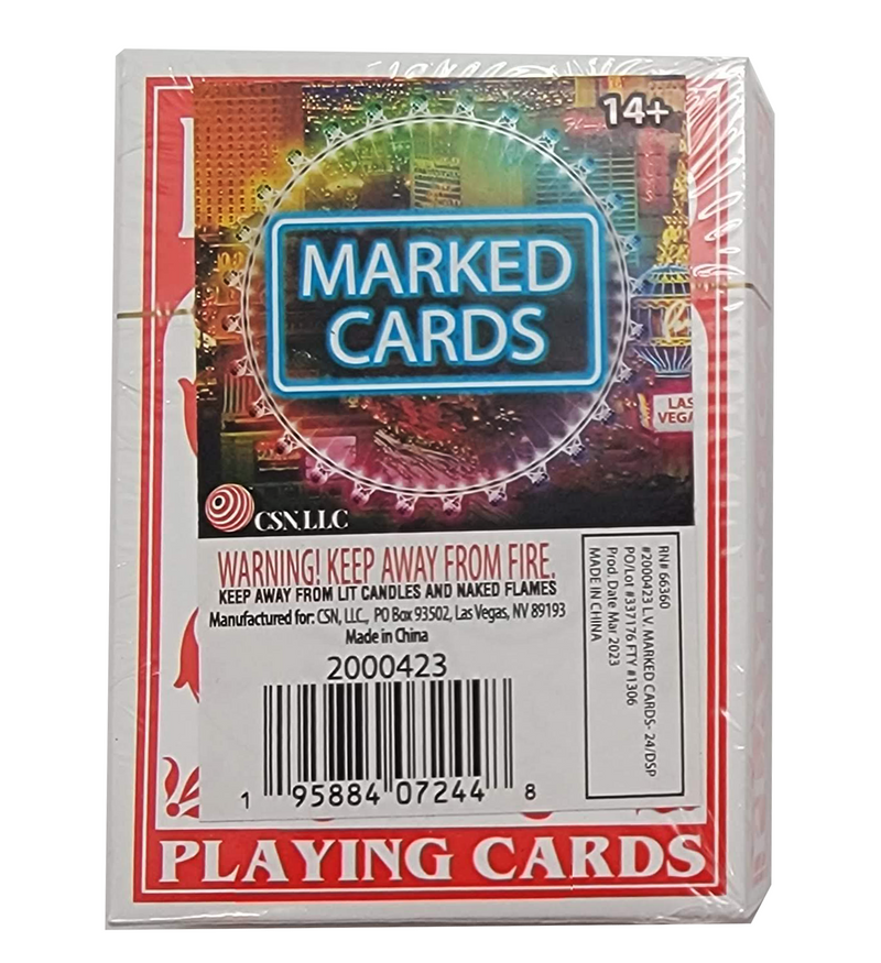 Las Vegas Marked Card Deck