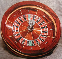 Professional Solid Mahogany Roulette Wheel - Spinettis Gaming - 2