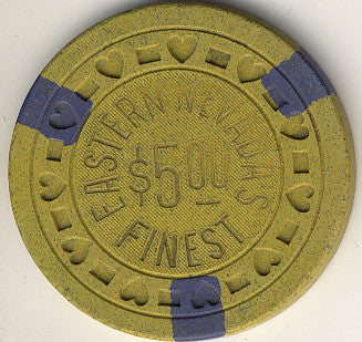 Hotel Nevada $5 (yellow) chip - Spinettis Gaming - 2