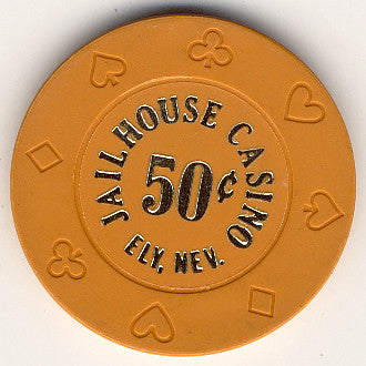 Jailhouse 50cent (orange) chip - Spinettis Gaming