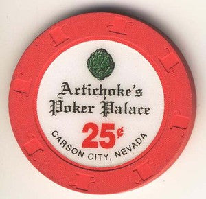 Artichoke Joe Casinos Poker Palace 25 Chip - Spinettis Gaming - 1