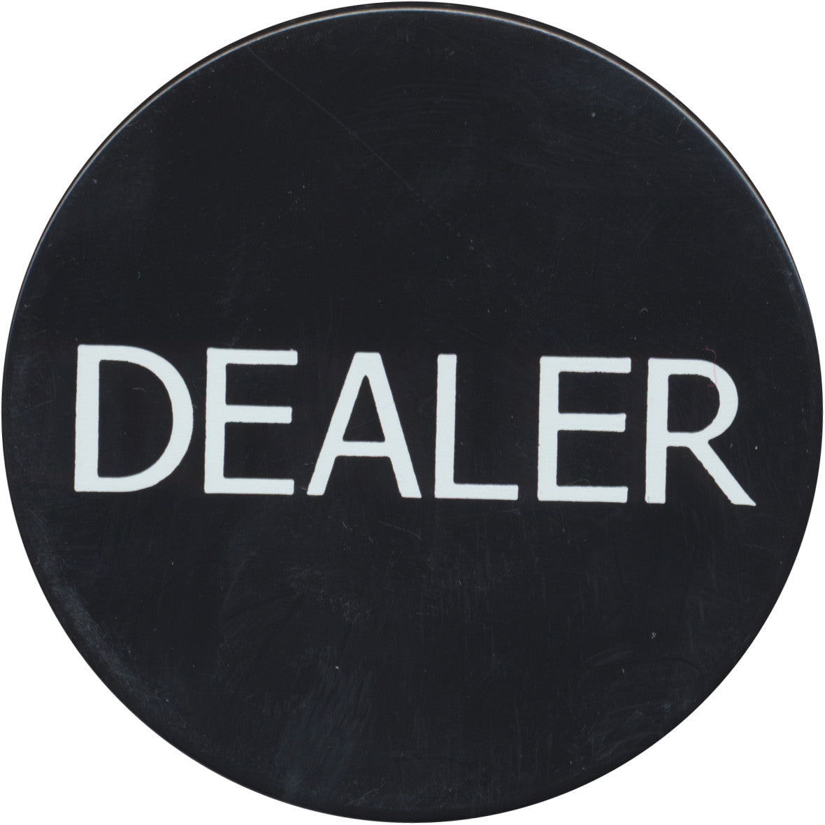 Dealer 2'' Black Button - Spinettis Gaming - 1