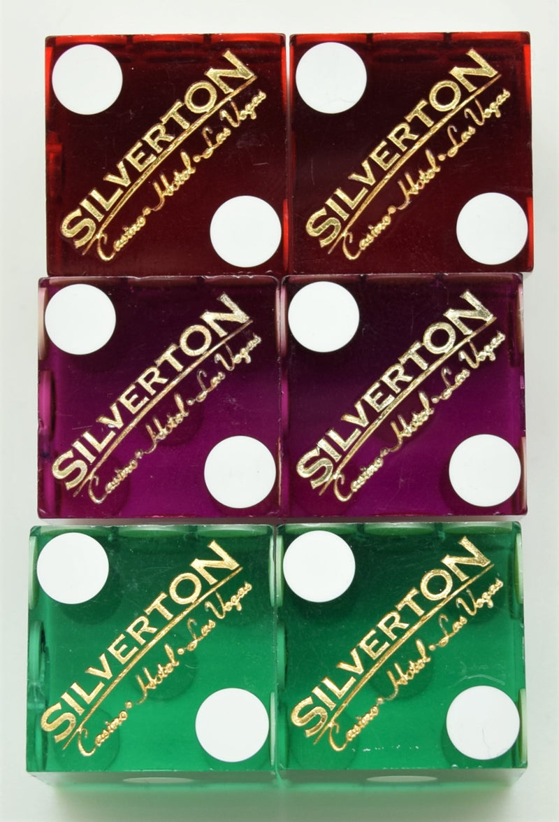 Silverton Casino Las Vegas Used Dice Pair