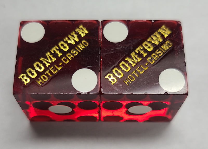 Boomtown Casino Reno Nevada Red Dice Pair