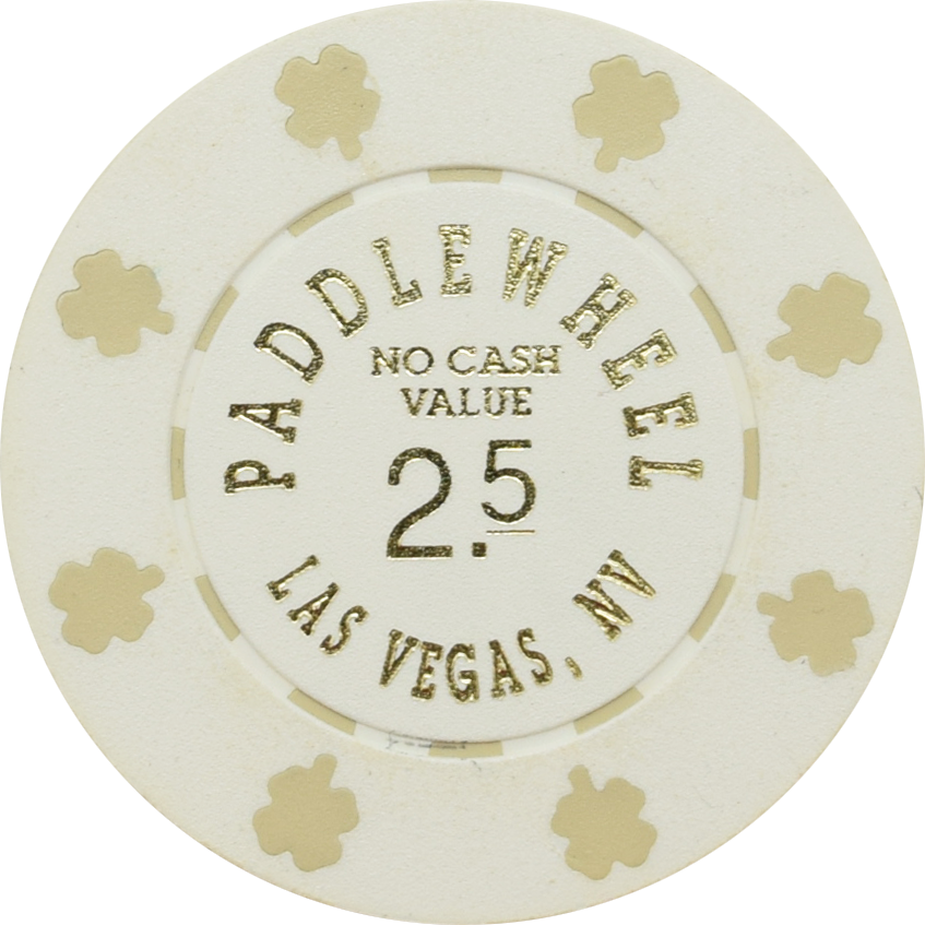 Paddlewheel Casino Las Vegas Nevada 2.50 NCV Chip 1988