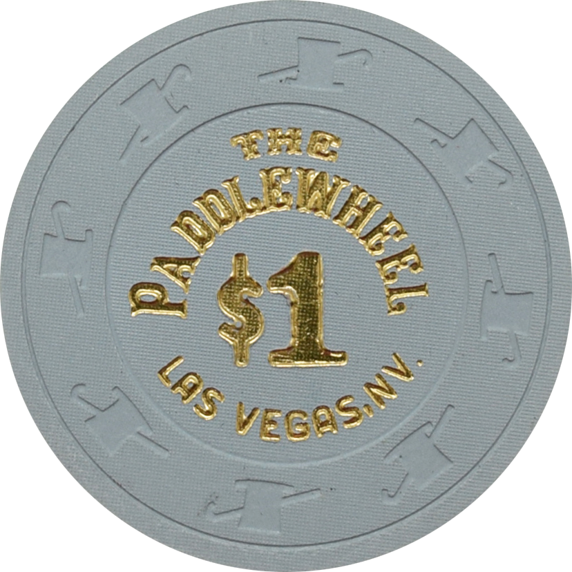 Paddlewheel Casino Las Vegas Nevada $1 NM Chip from 1983