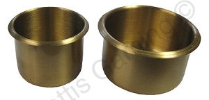 Brass Drink Holder (drop in) - Spinettis Gaming