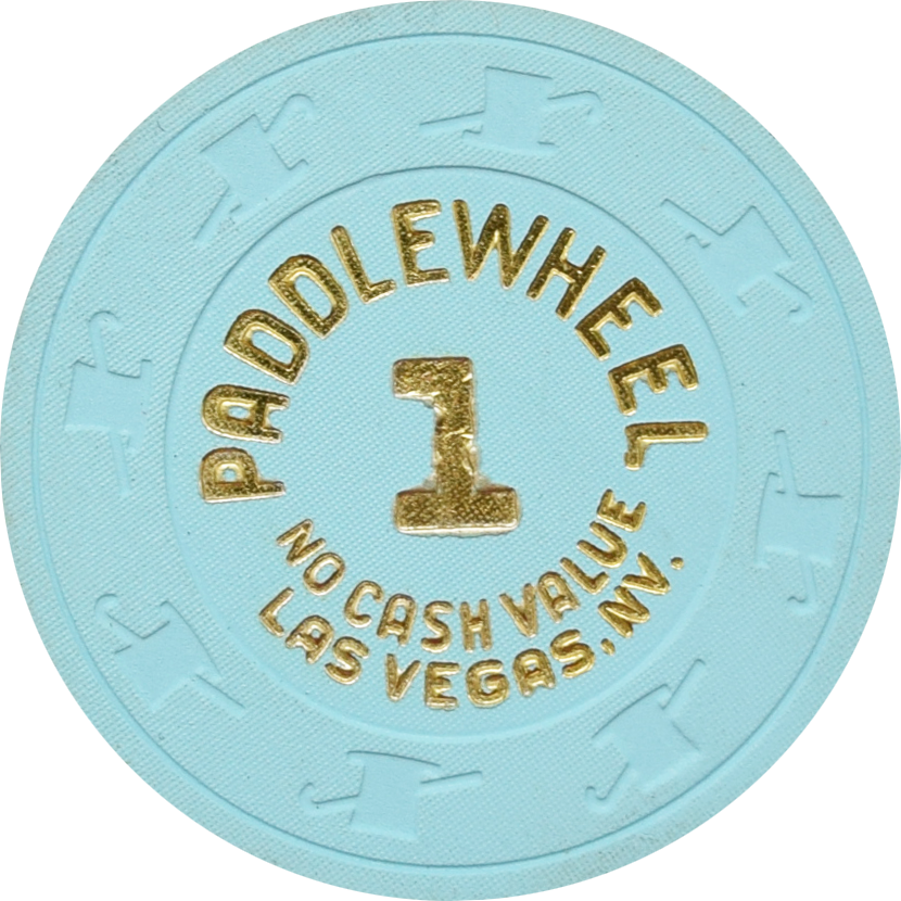 Paddlewheel Casino Las Vegas Nevada 1 NCV Chip 1988