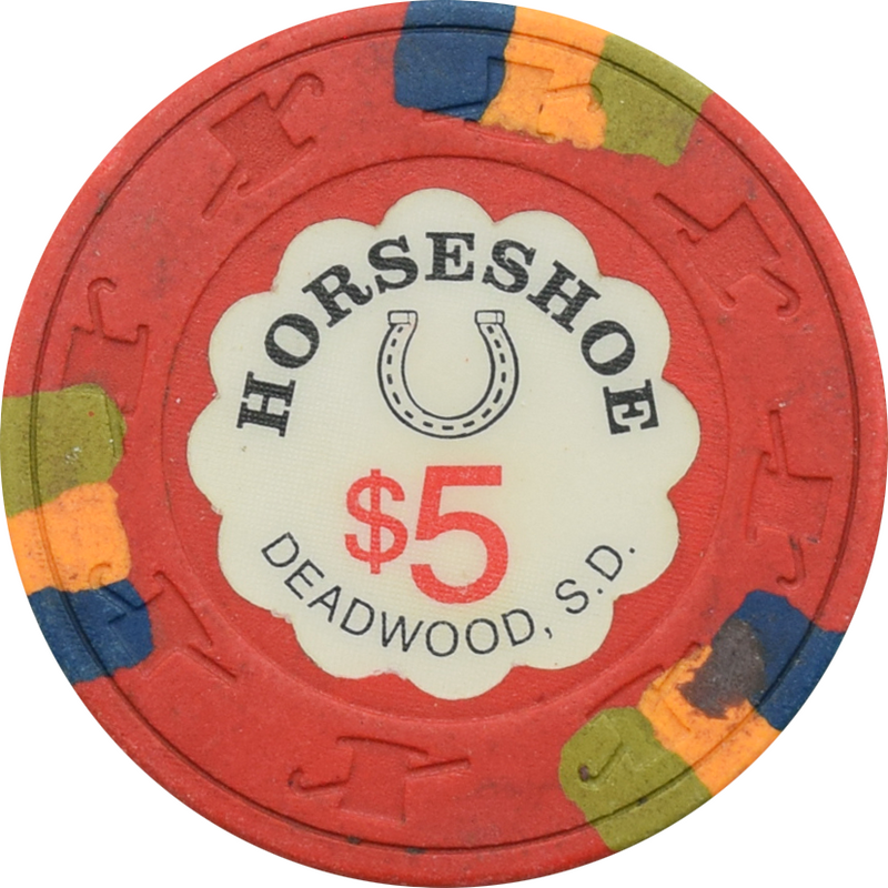 Horseshoe Casino Deadwood South Dakota $5 Chip