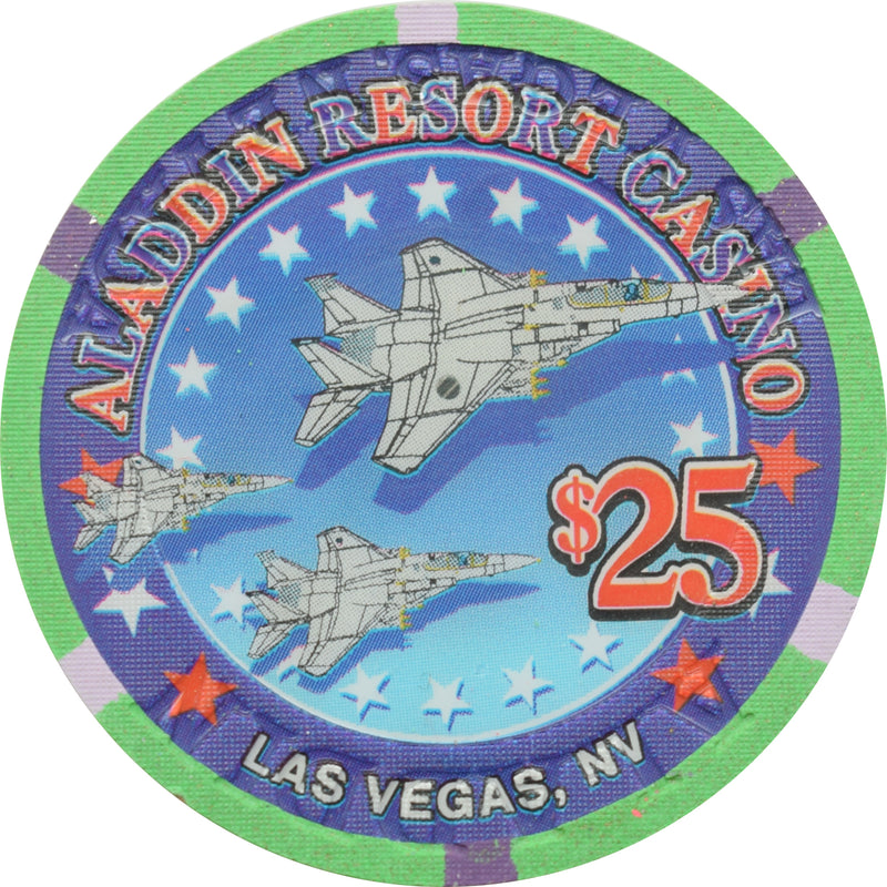 Aladdin Casino Las Vegas Nevada $25 Freedom Forever Chip 2002