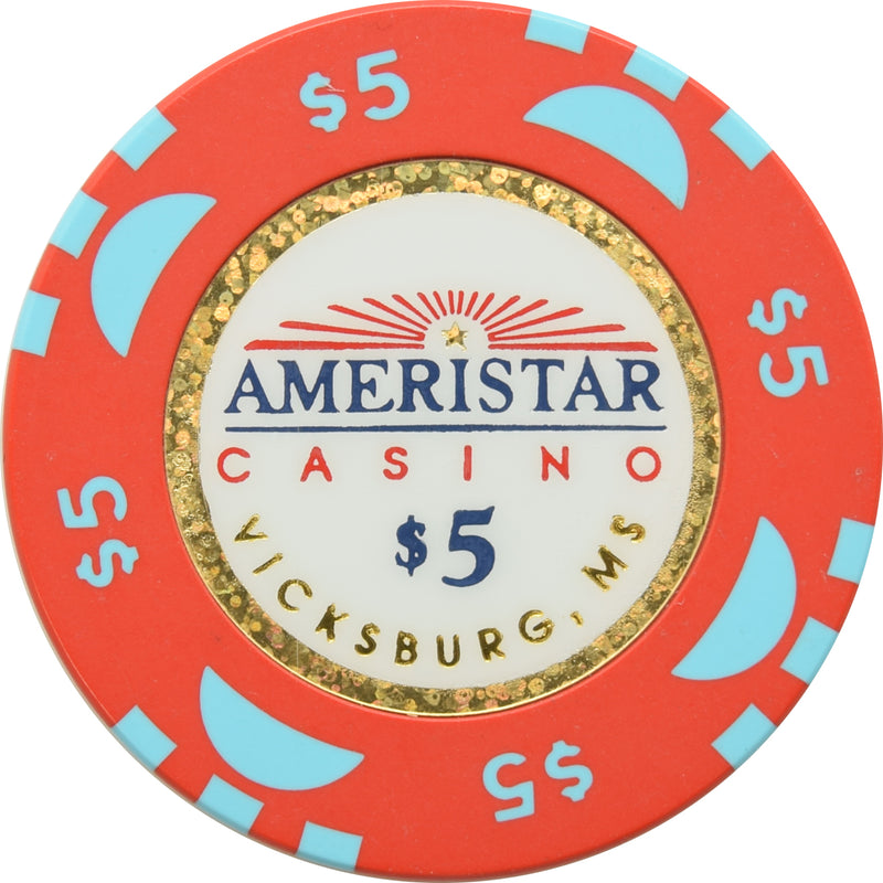 Ameristar Casino Vicksburg Mississippi $5 Chip