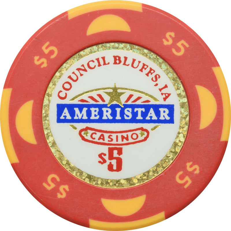 Ameristar Casino Council Bluffs Iowa $5 Chip