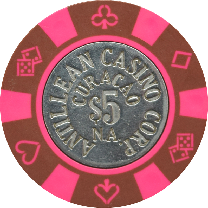 Antillean Casino Willemstad Curacao $5 Chip