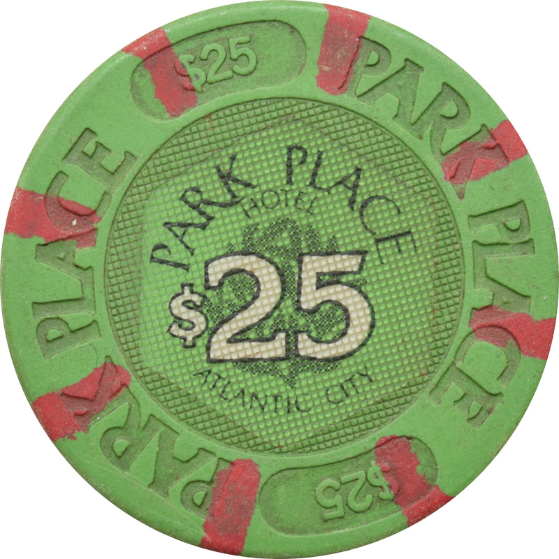 Bally's Park Place Casino Atlantic City New Jersey $25 Chip