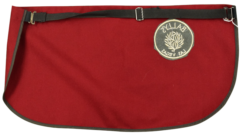 Bally's Casino Las Vegas Nevada Red Dealer Apron