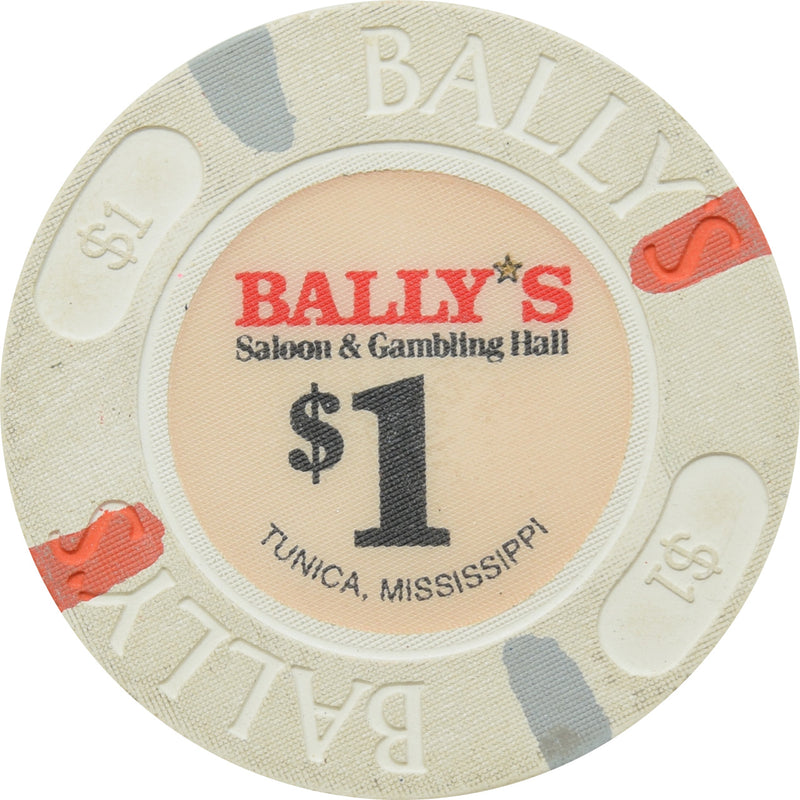 Bally's Saloon & Gambling Hall Tunica MS $1 Chip