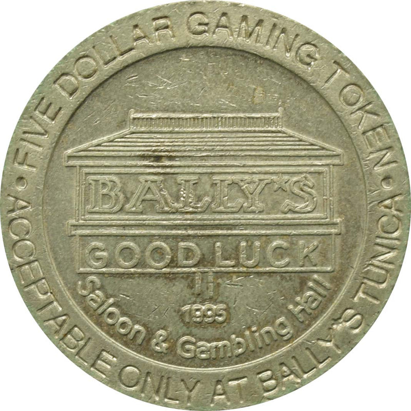 Bally's Saloon & Gambling Hall Casino Tunica Mississippi $5 Token