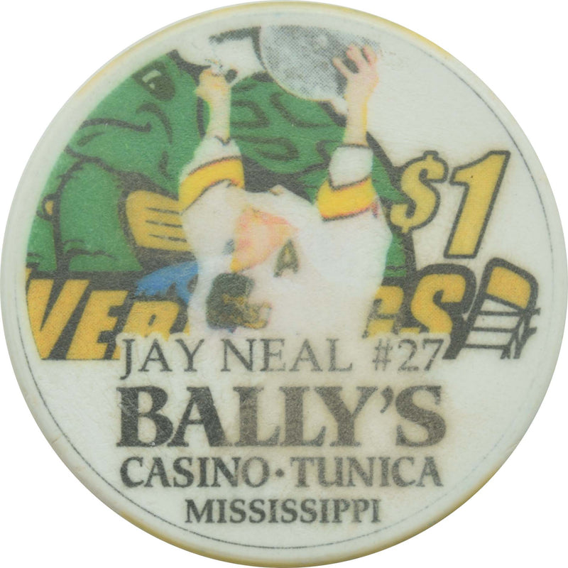 Bally's Saloon & Gambling Hall Casino Tunica Mississippi $1 Jay Neal