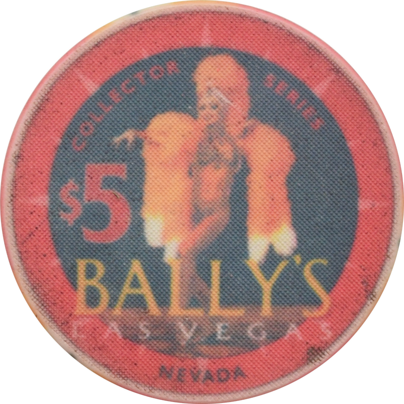 Bally's Casino Las Vegas Nevada $5 Dean Arden's Jubilee Chip 1995