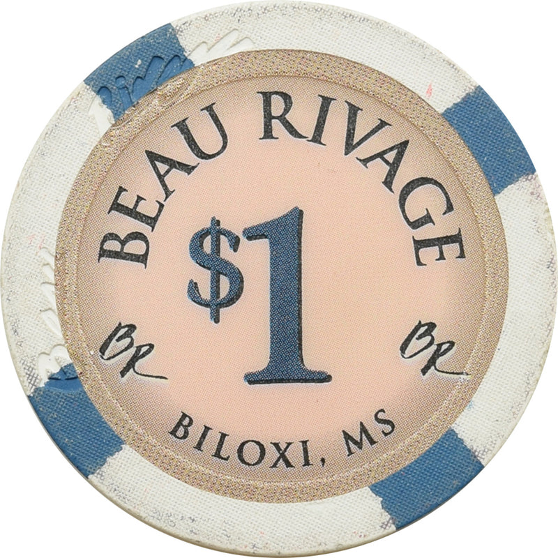 Beau Rivage Casino Biloxi MS $1 Chip