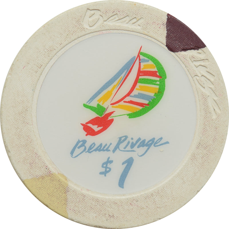 Beau Rivage Casino Biloxi Mississippi $1 Chip