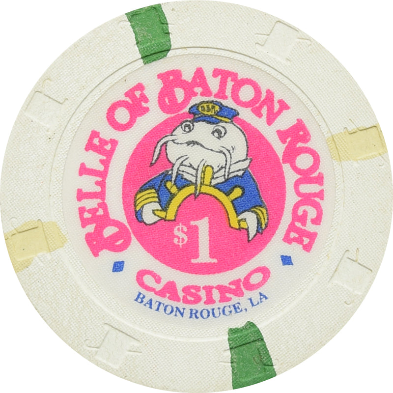 Belle of Baton Rouge Casino Baton Rouge LA $1 Chip (Riverboat)