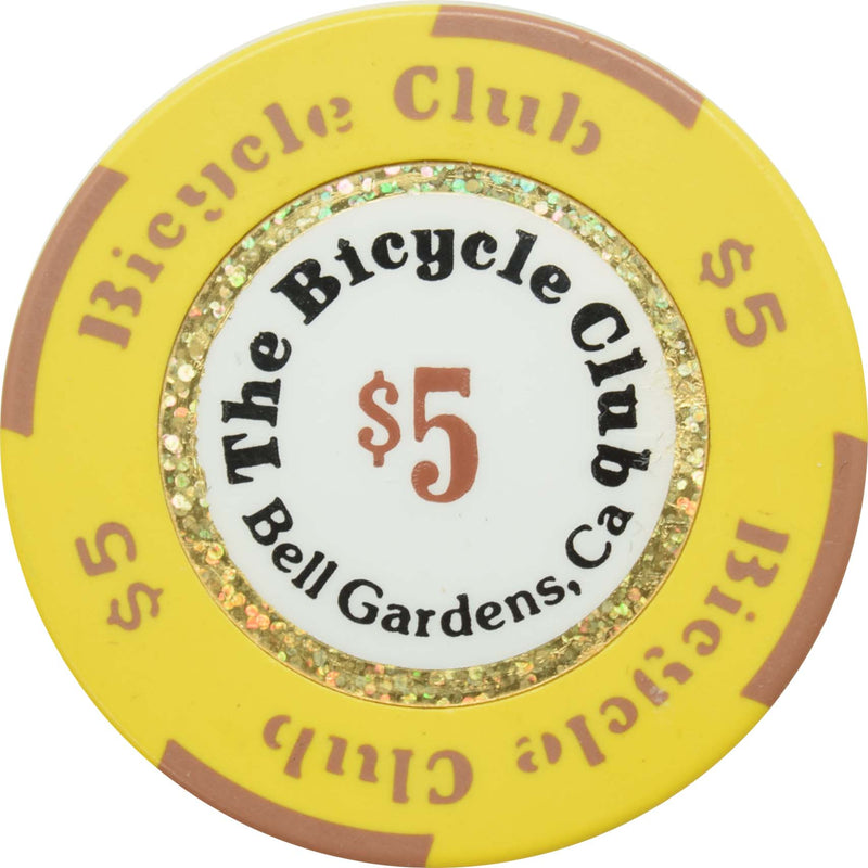 The Bicycle Club Casino Bell Gardens California $5 Chip