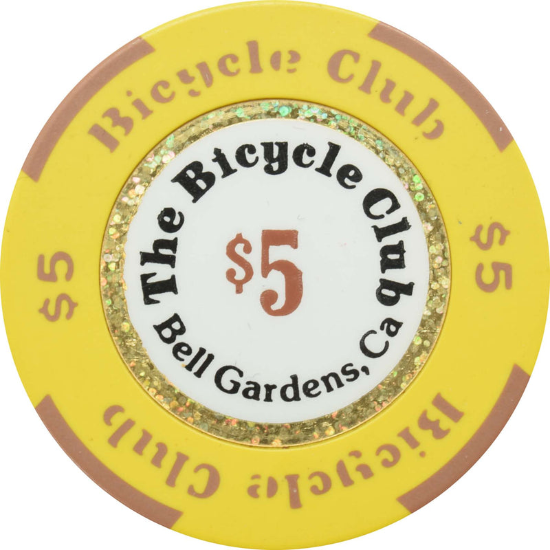 The Bicycle Club Casino Bell Gardens California $5 Chip