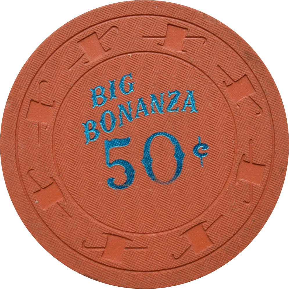 Big Bonanza Casino N. Las Vegas Nevada 50 Cent Chip 1967