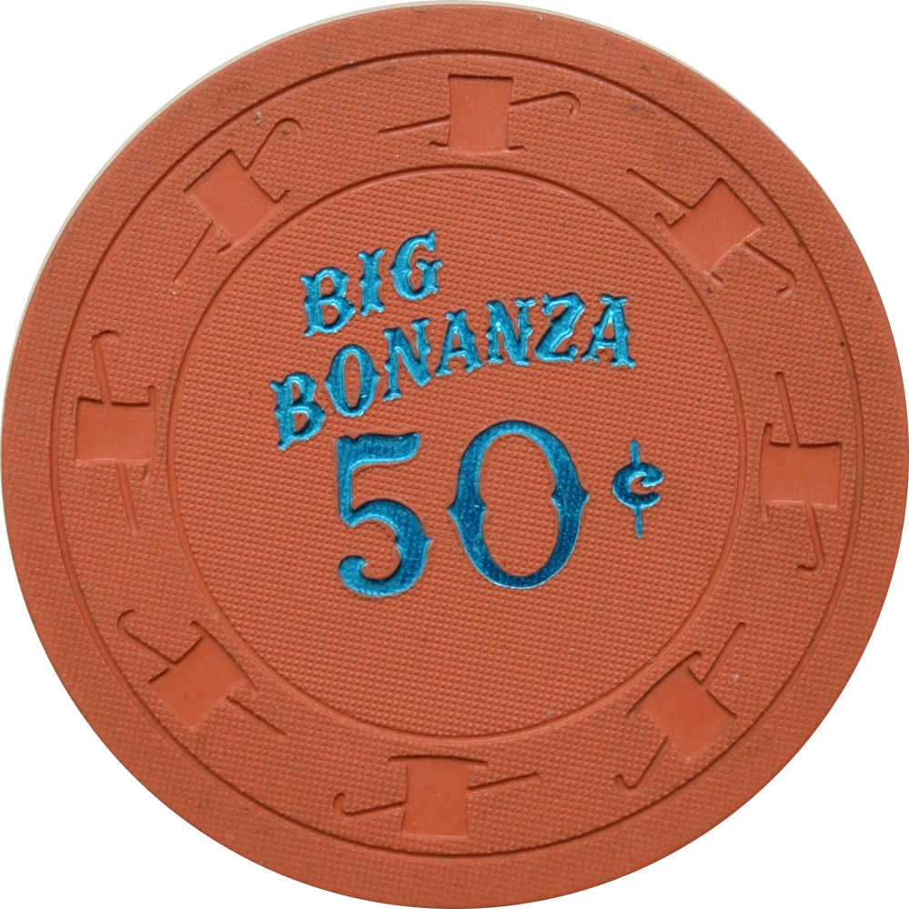 Big Bonanza Casino N. Las Vegas Nevada 50 Cent Chip 1967