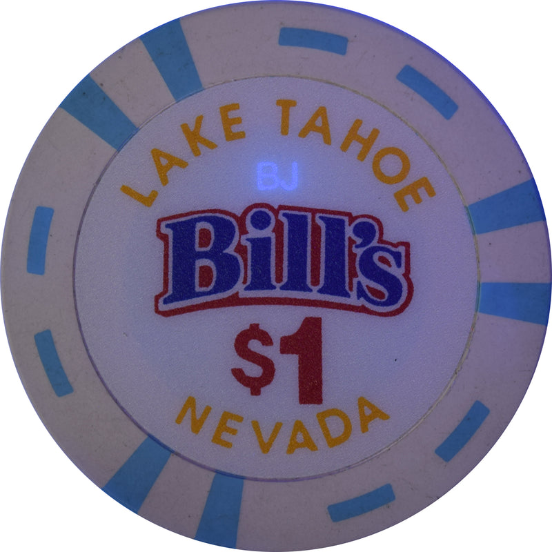 Bill's Casino Lake Tahoe Nevada $1 Chip 2002