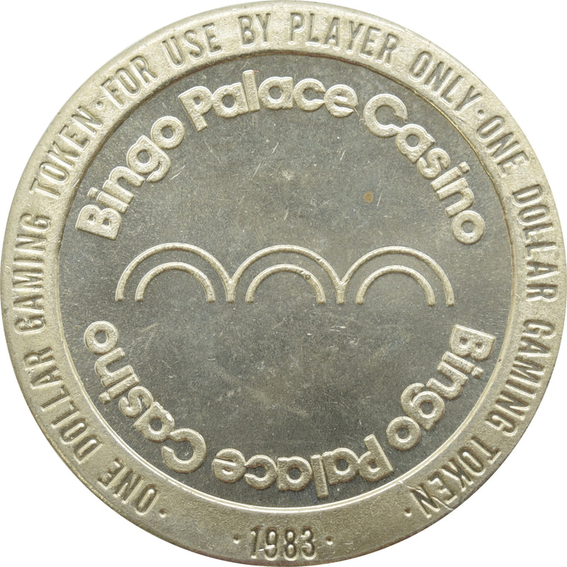 Bingo Palace Casino Las Vegas NV $1 Token 1983