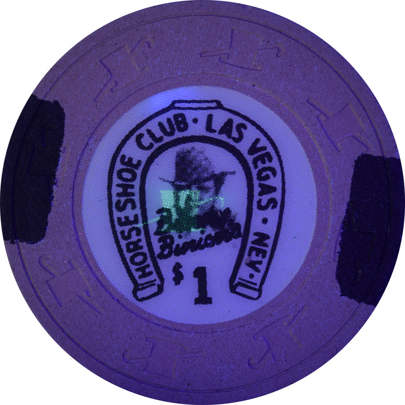 Horseshoe Club Casino Las Vegas Nevada $1 Chip 1989