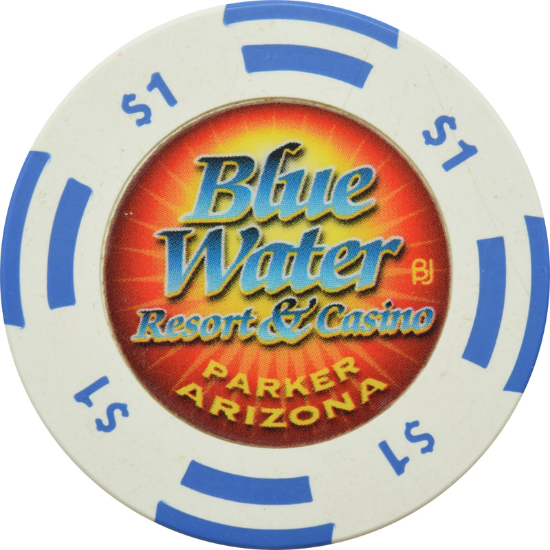 Blue Water Casino Parker Arizona $1 Chip