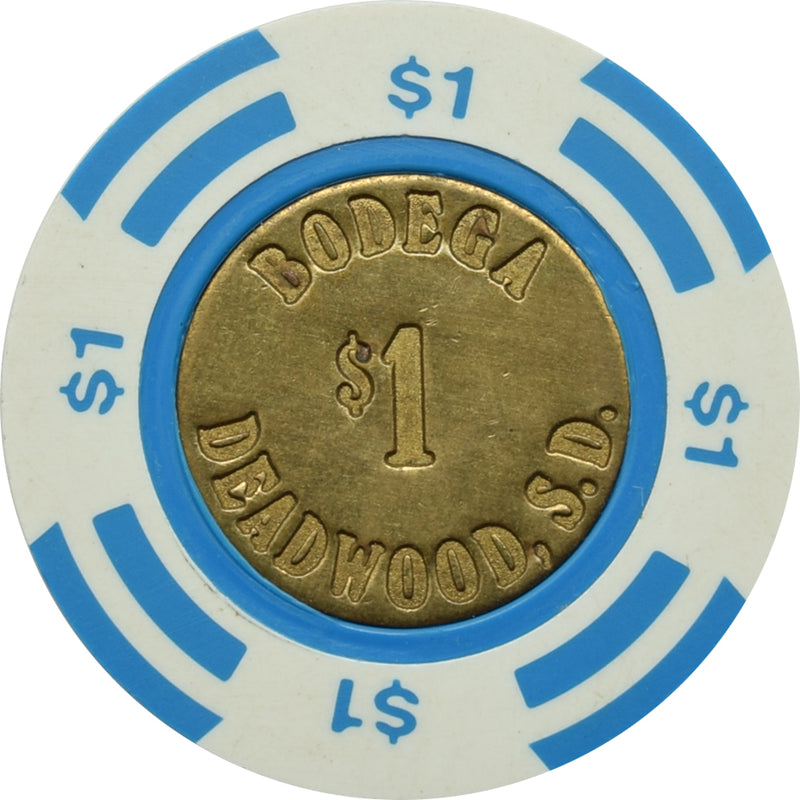 Buffalo Bodega Casino Deadwood SD $1 Chip