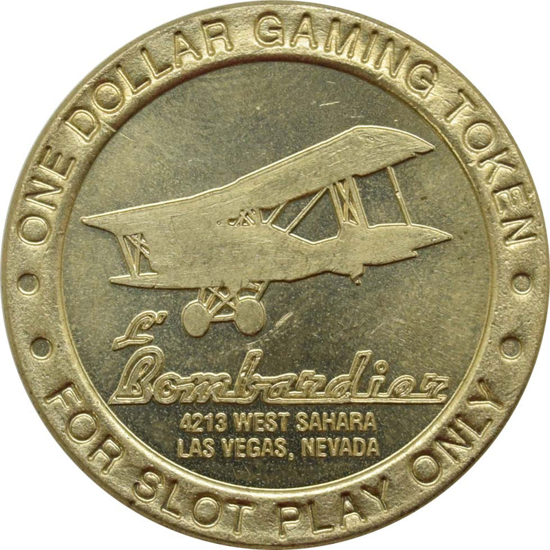 L'Bombardier Las Vegas Nevada $1 Token 1996