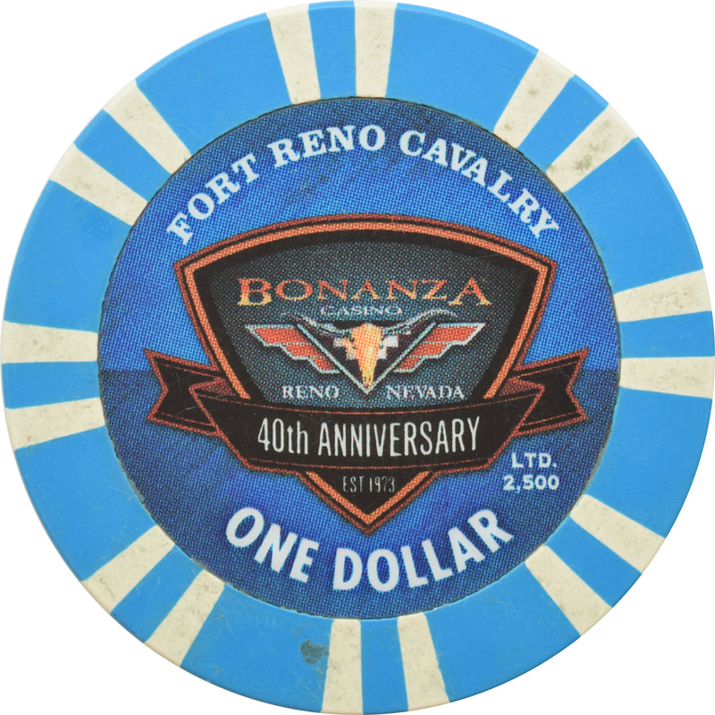 Bonanza Casino Reno Nevada $1 Chip 1962 Impala SS 2012