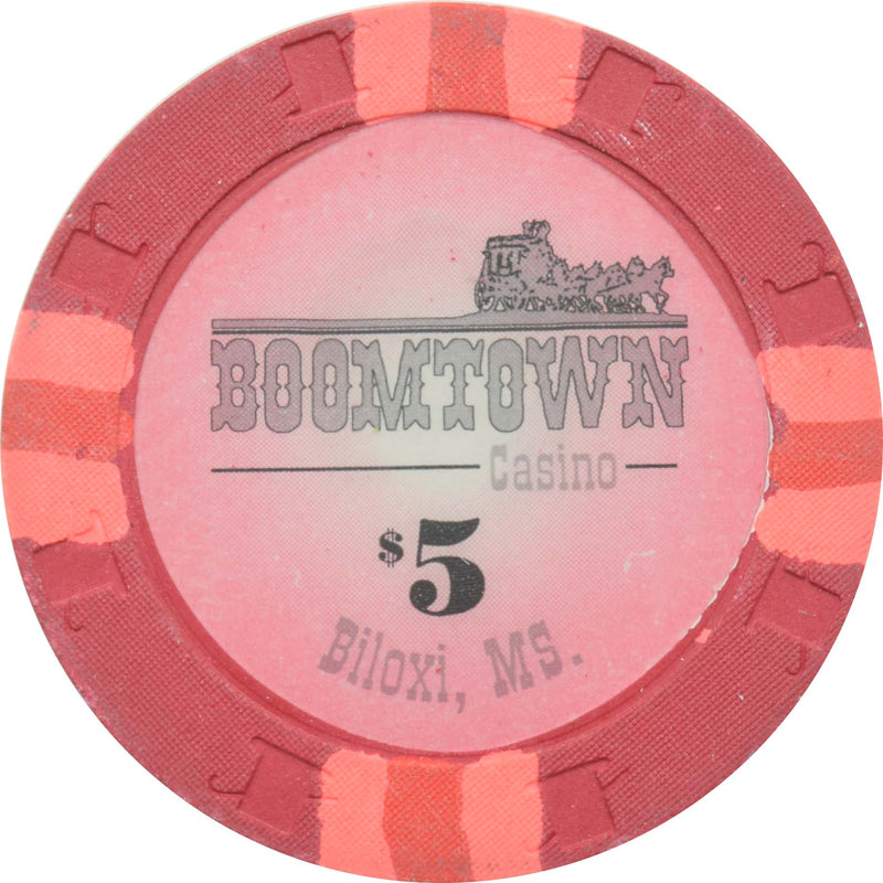 Boomtown Casino Biloxi Mississippi $5 Chip