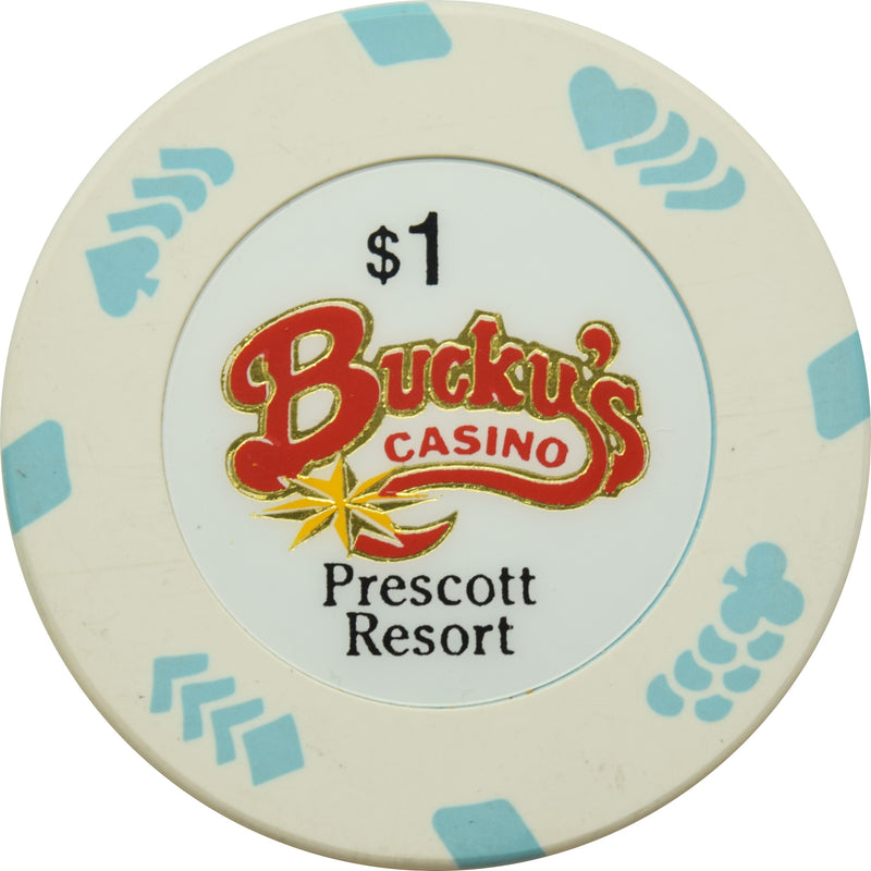 Bucky's Casino Prescott Arizona $1 Chip