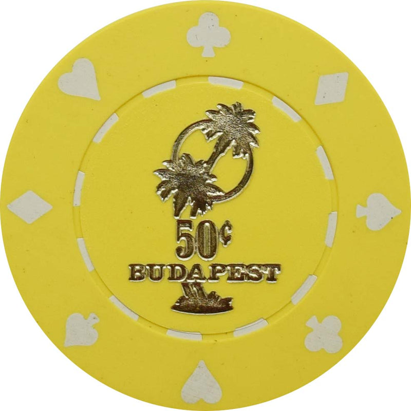 Las Vegas Casino Budapest Hungary 50 Cent Chip