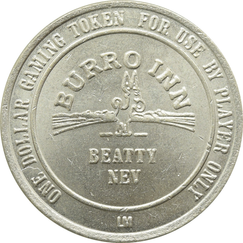 Burro Inn Casino Beatty NV $1 Token 1990