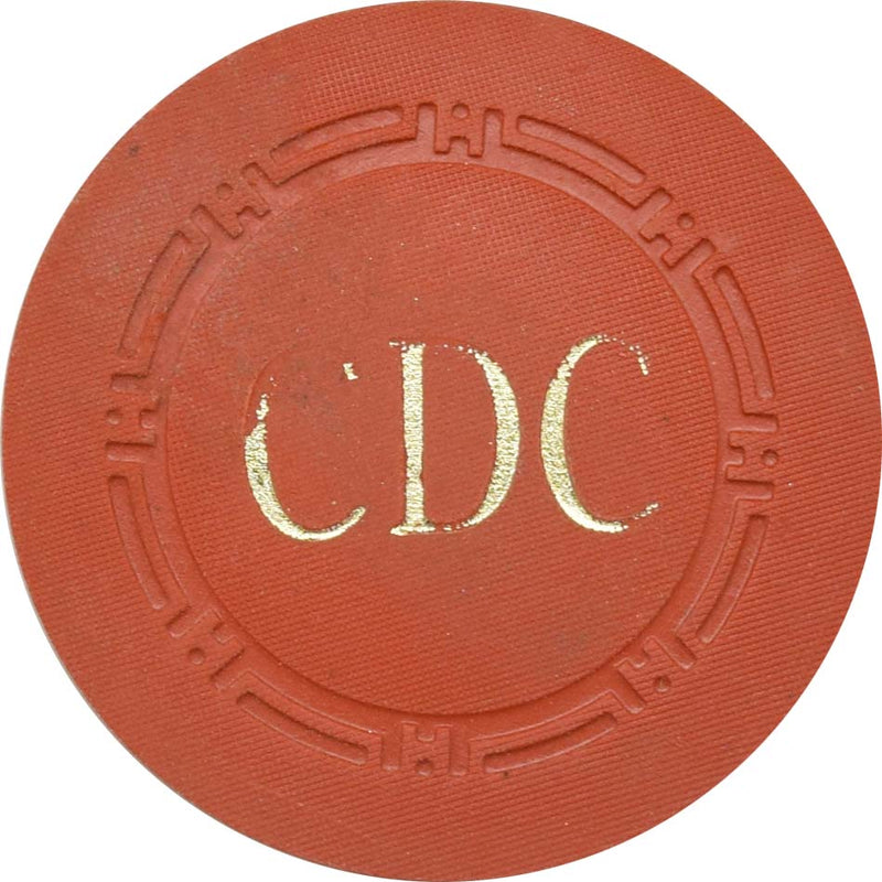 CDC Monogram Orange H.C.E Mold Casino Chip Rack